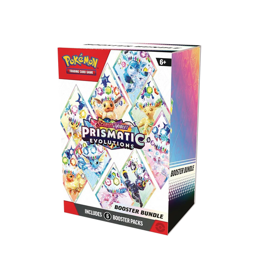 Pokemon Prismatic Evolutions - Booster Bundle (x6 Pack)