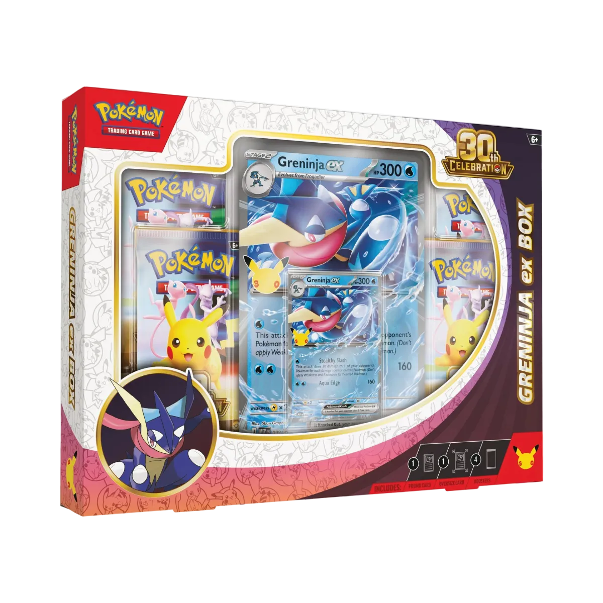 30th Celebration Sylveon ex Box/Greninja ex Box (Random)