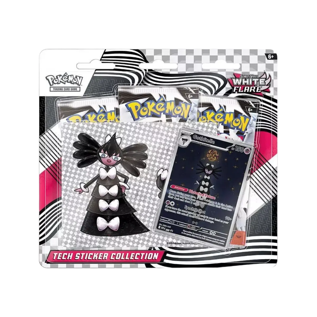 Pokemon Trading Cards: Scarlet & Violet White Flare Tech Sticker Collection