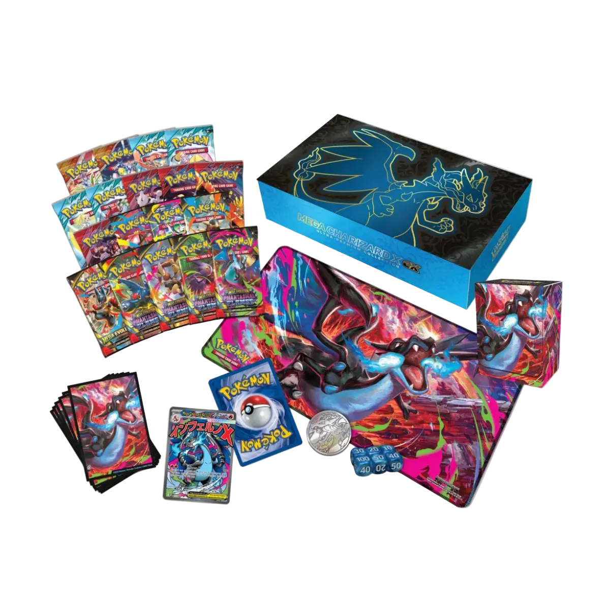 Pokémon TCG: Mega Evolution-Phantasmal Flames Ultra-Premium Collection