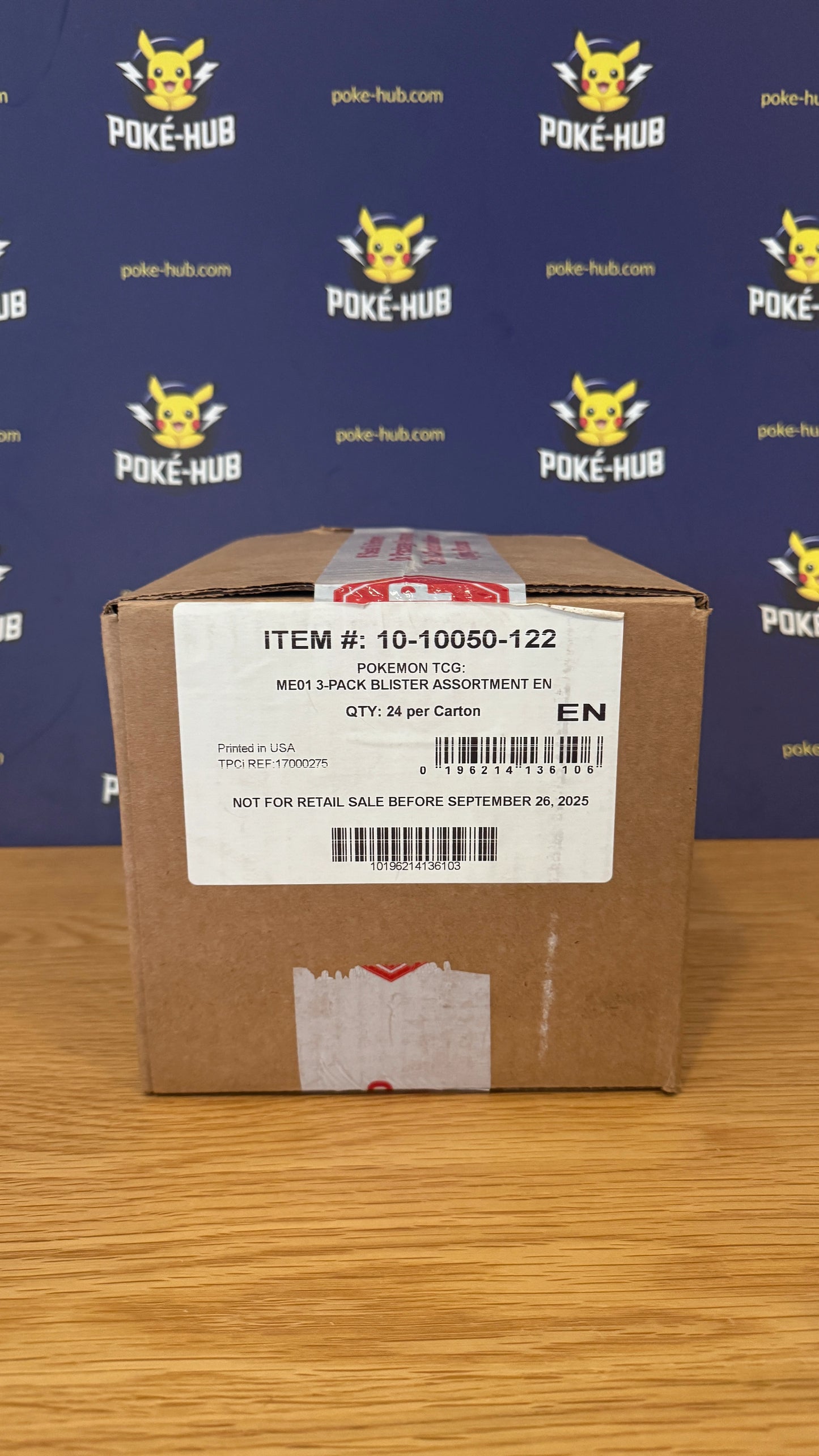 Mega Evolution Blister Pack Case