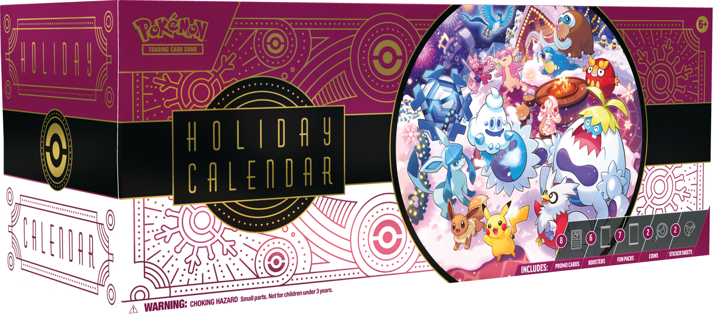 Pokémon - Trading Card Game: Holiday Calendar 2025