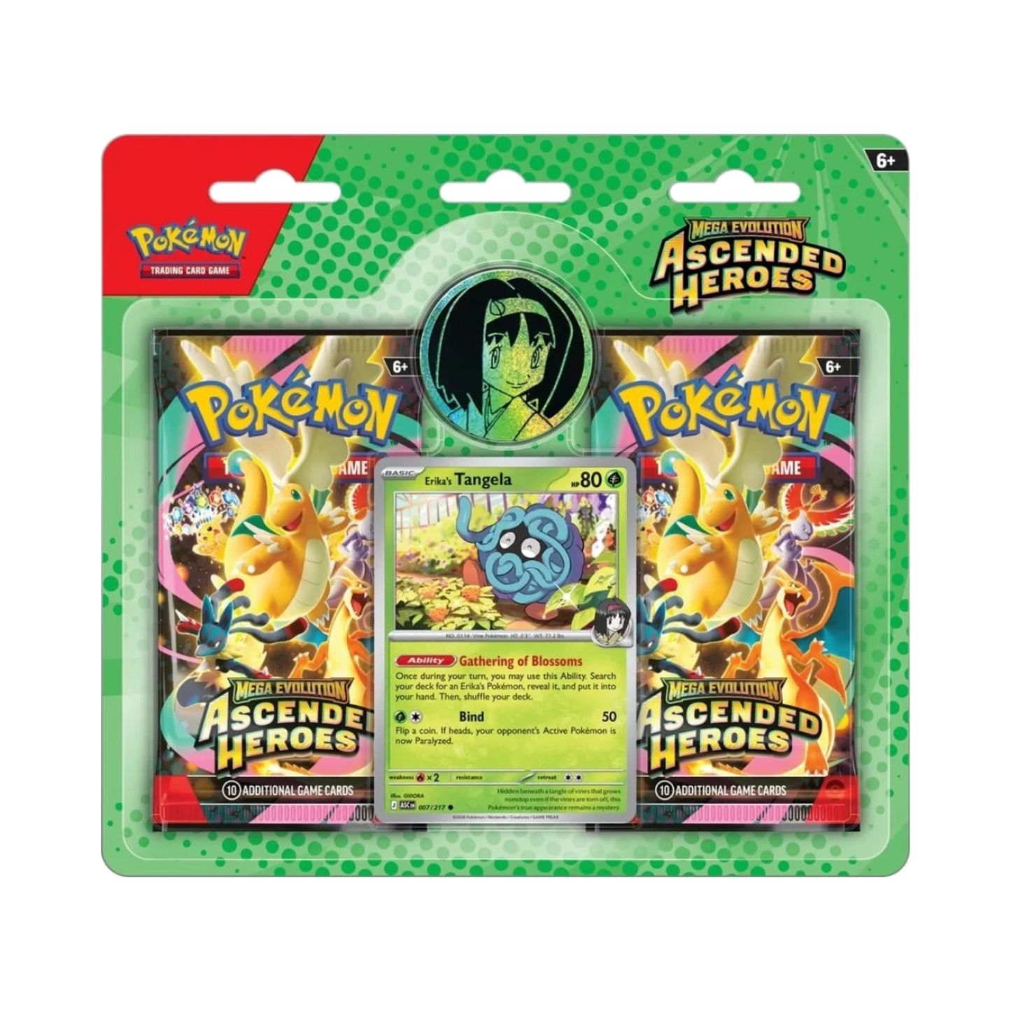 Pokemon TCG: Ascended Heroes - 2 Pack Blister