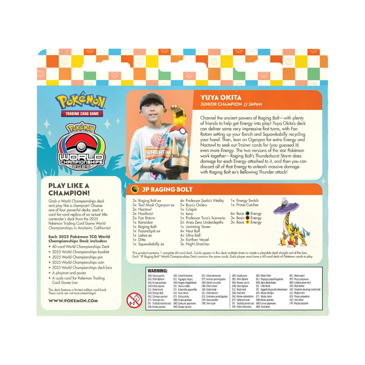 Pokémon TCG 2025 World Championships Decks