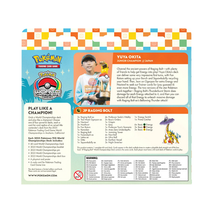 Pokémon TCG 2025 World Championships Decks