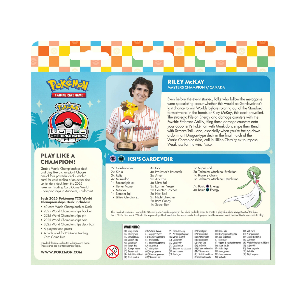 Pokémon TCG 2025 World Championships Decks