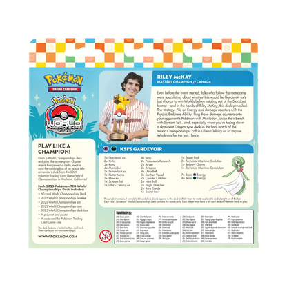 Pokémon TCG 2025 World Championships Decks