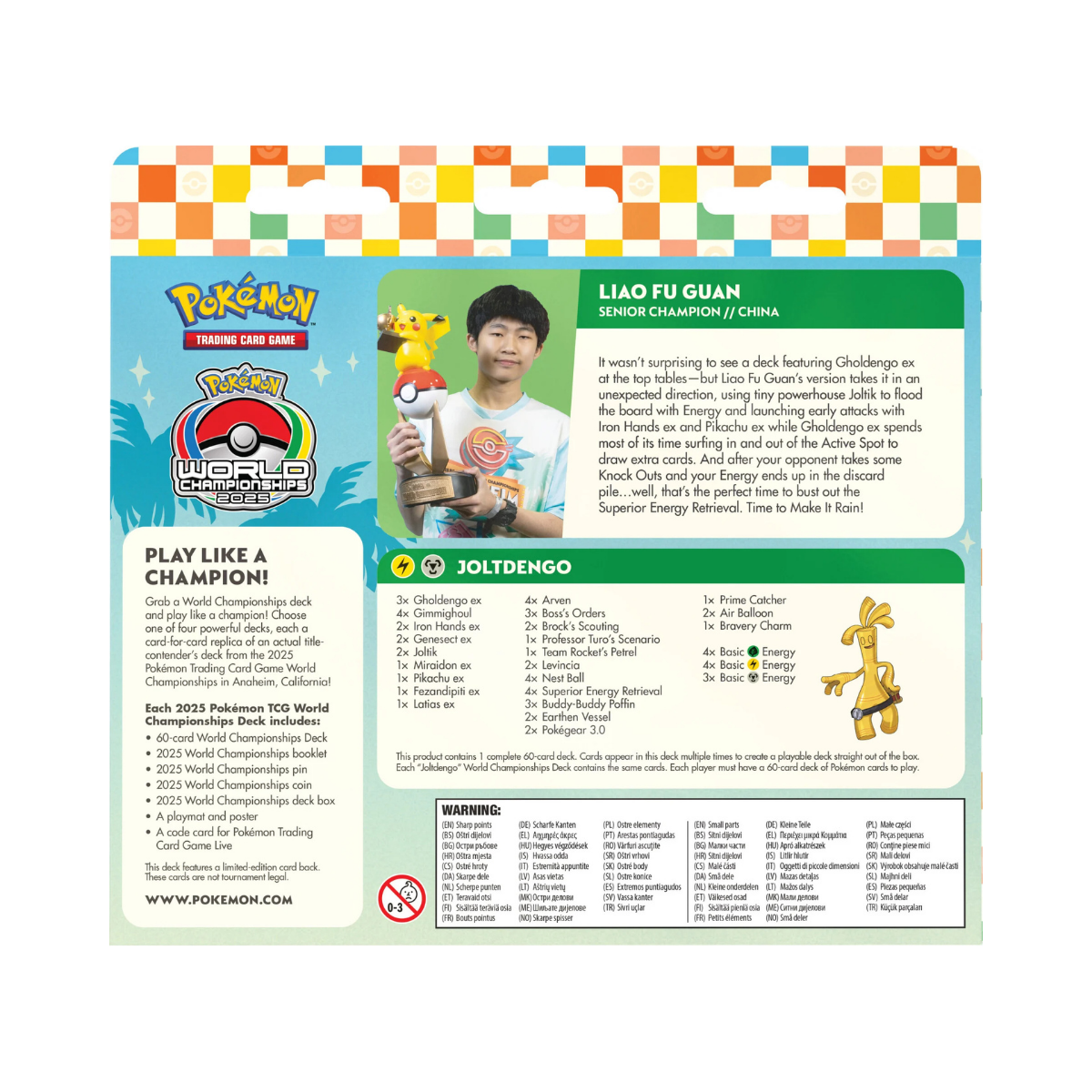 Pokémon TCG 2025 World Championships Decks