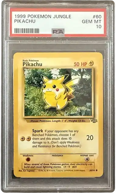 1999 POKEMON JUNGLE PIKACHU