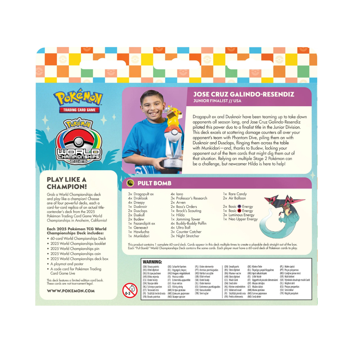 Pokémon TCG 2025 World Championships Decks