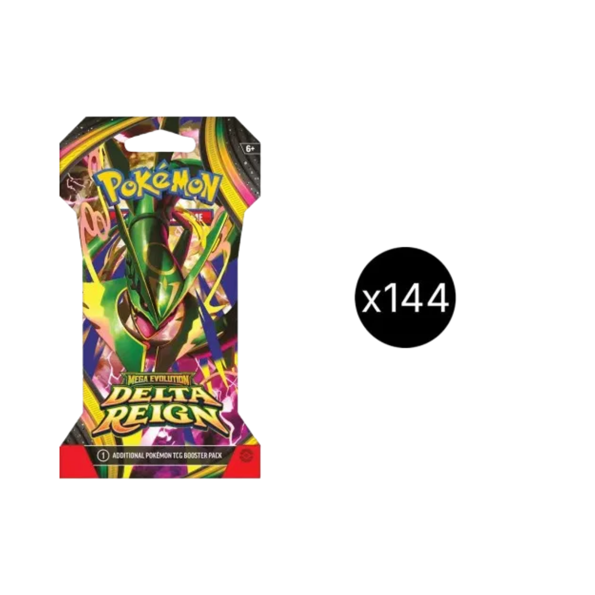 Delta Reign Sleeved Booster Pack Case