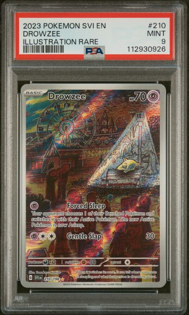 2023 POKEMON SVI EN DROWZEE ILLUSTRATION RARE