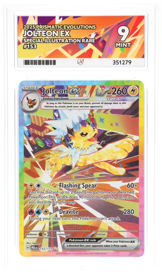 2025 PRISMATIC EVOLUTIONS JOLTEON EX SPECIAL ILLUSTRATION RARE