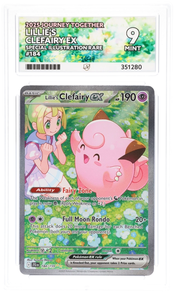 2025 JOURNEY TOGETHER LILLES CLEFAIRY EX SPECIAL TILUSTRATION RARE