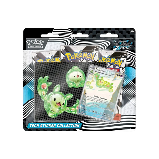 Pokemon Trading Cards: Scarlet & Violet Black Bolt Tech Sticker Collection