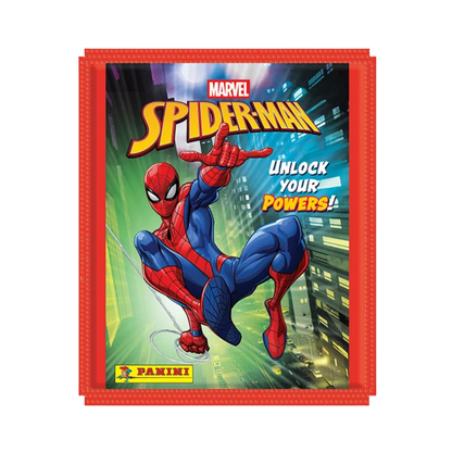 Panini Spider-Man: Unlock Your Powers Sticker Pack! (36 Sticker Packs)
