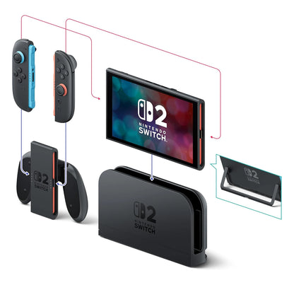 Nintendo Switch 2 Gaming Console [UAE Version] - 1 Year Manufacturer Warranty