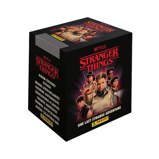 Stranger Things: One Last Strange Adventure Sticker Collection by Panini!
