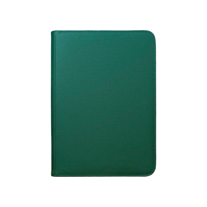 Premium Colored Leather Binder -  9 Pockets