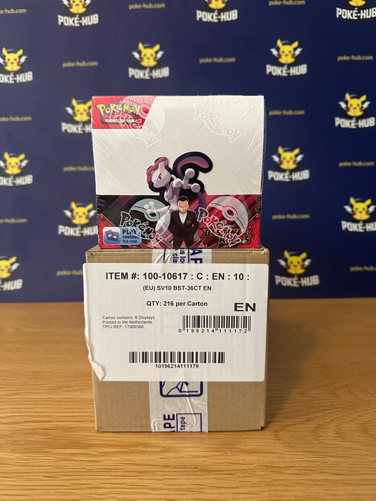 Destined Rivals Booster Box Case