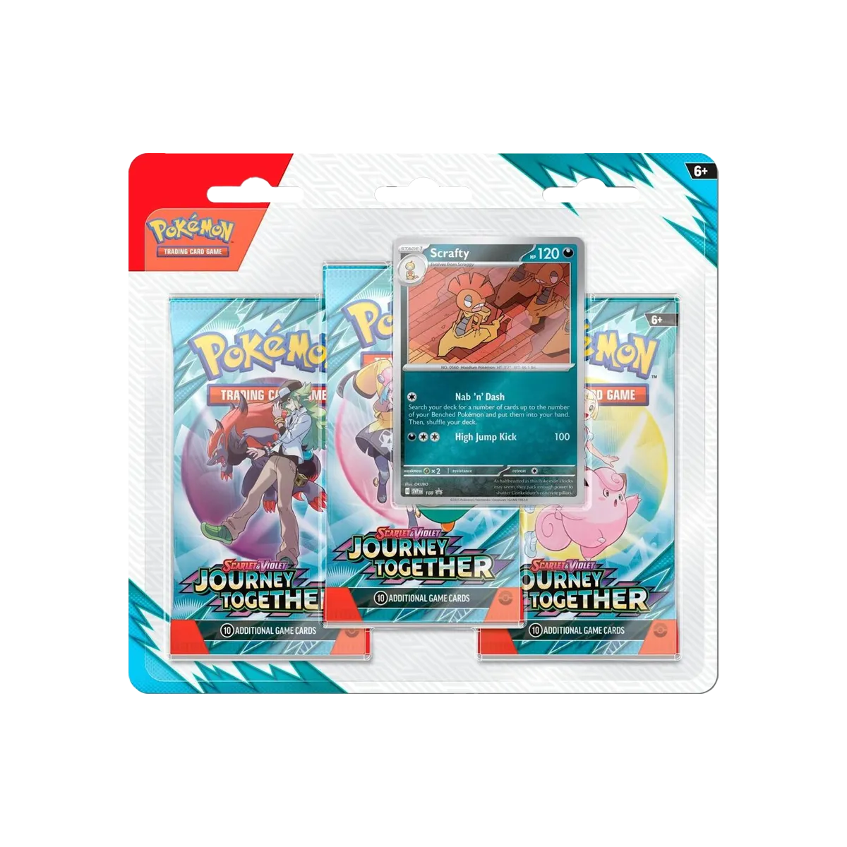 Scarlet & Violet: Journey Together 3 Pack Blister - SV09