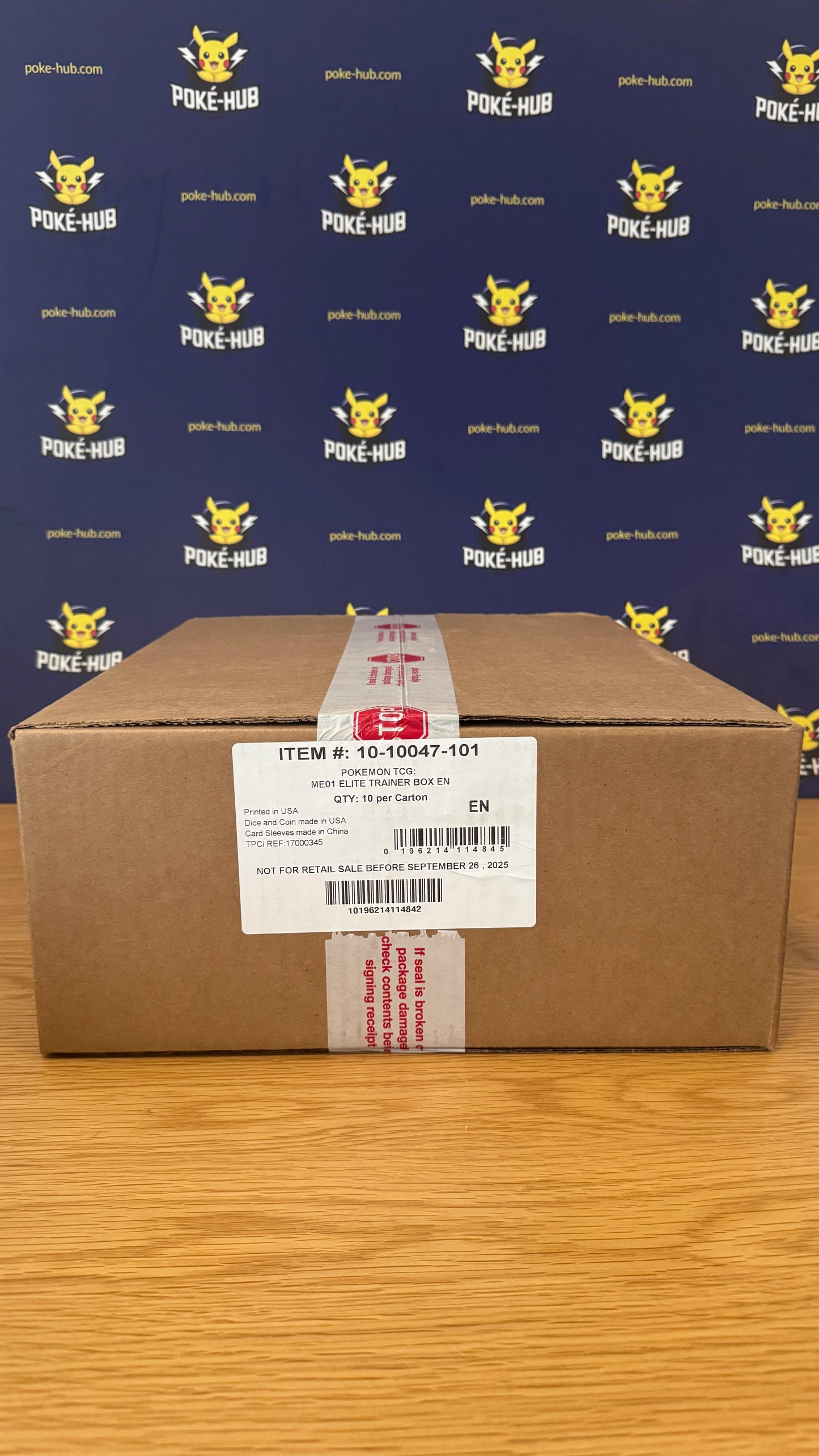 Mega Evolution Elite Trainer Box Case