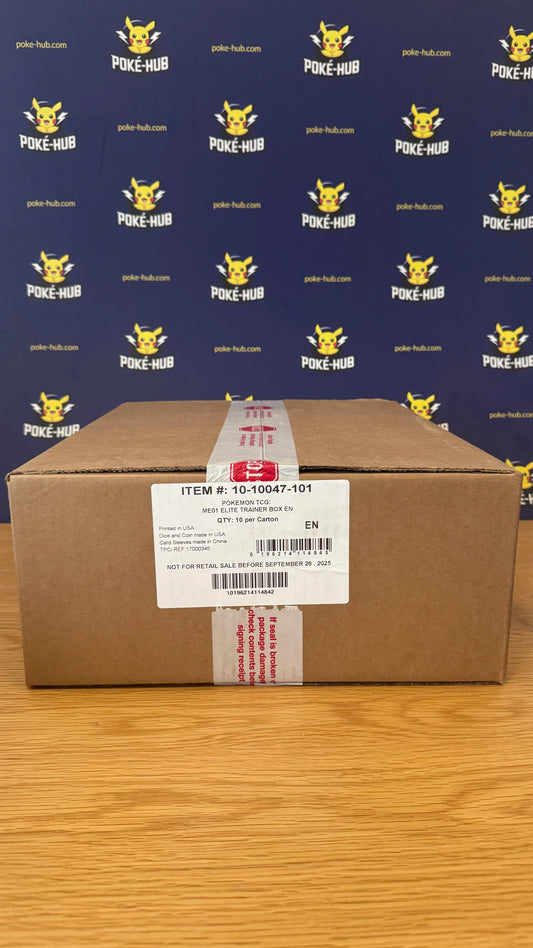 Mega Evolution Elite Trainer Box Case