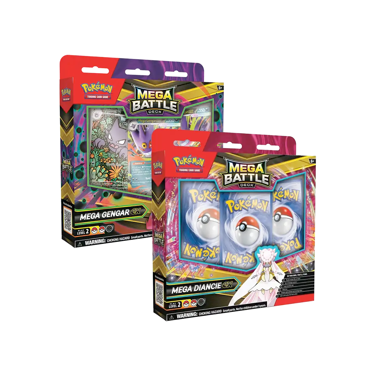 Pokémon TCG: Mega Battle Deck—Mega Gengar ex/Mega Diancie ex