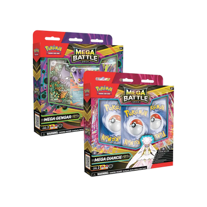 Pokémon TCG: Mega Battle Deck—Mega Gengar ex/Mega Diancie ex
