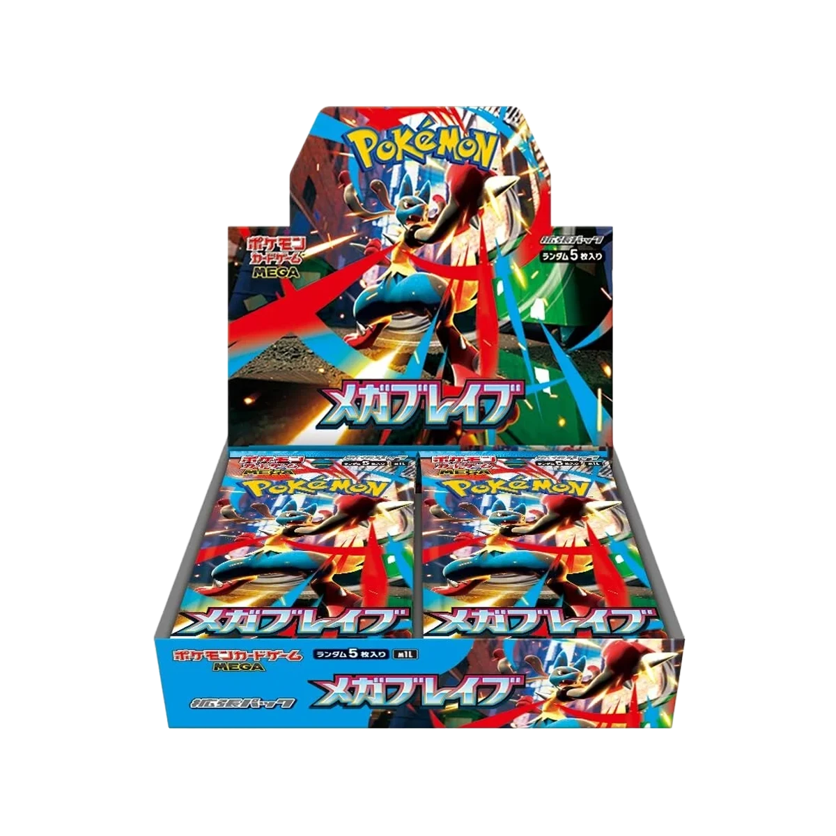 Pokémon TCG:  Mega Brave - Japanese Booster Box (30 Packs)
