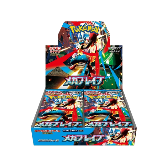 Pokémon TCG:  Mega Brave - Japanese Booster Box (30 Packs)