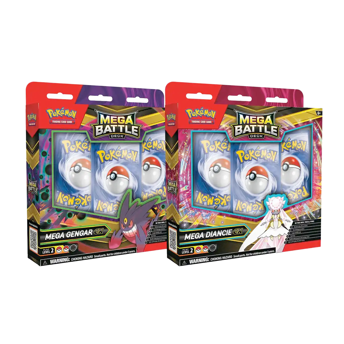 Pokémon TCG: Mega Battle Deck—Mega Gengar ex/Mega Diancie ex