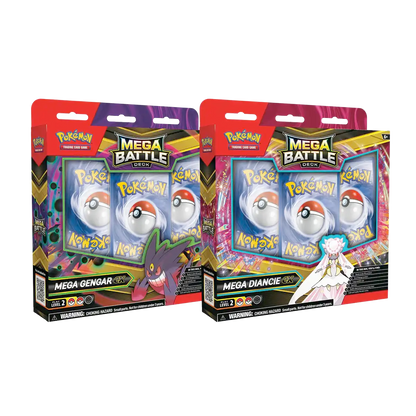 Pokémon TCG: Mega Battle Deck—Mega Gengar ex/Mega Diancie ex
