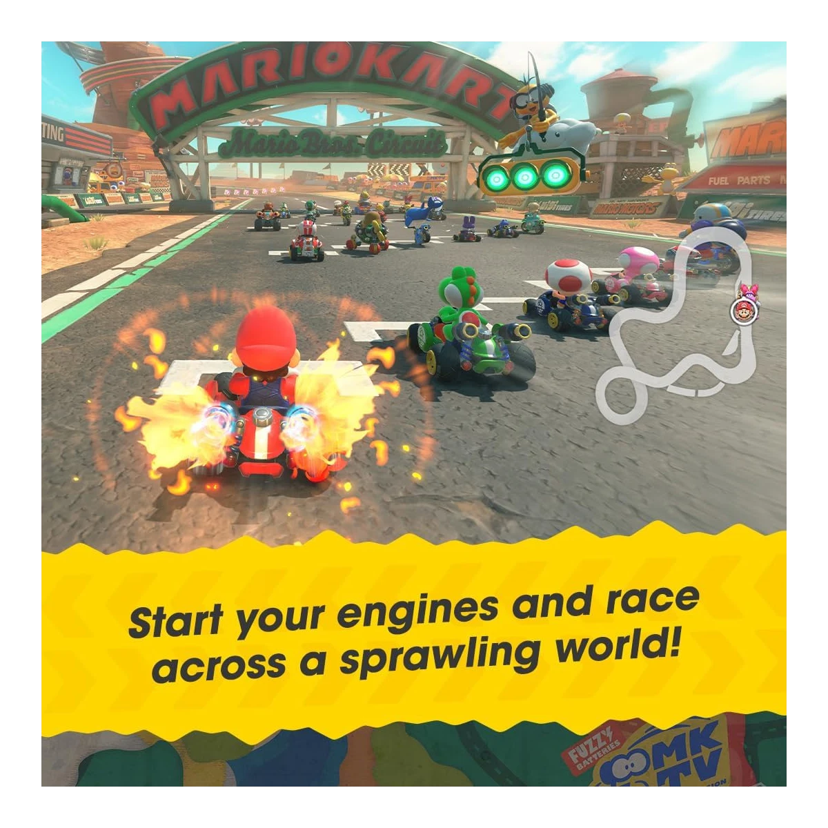 Nintendo Switch 2 Mario Kart World Game [UAE]