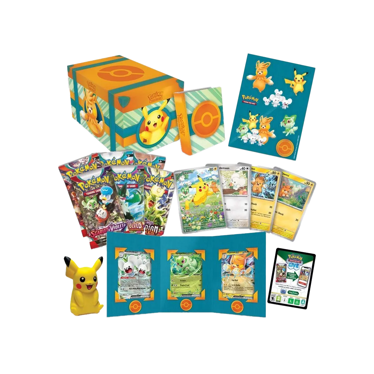 Pokemon TCG : Paldea Adventure Chest