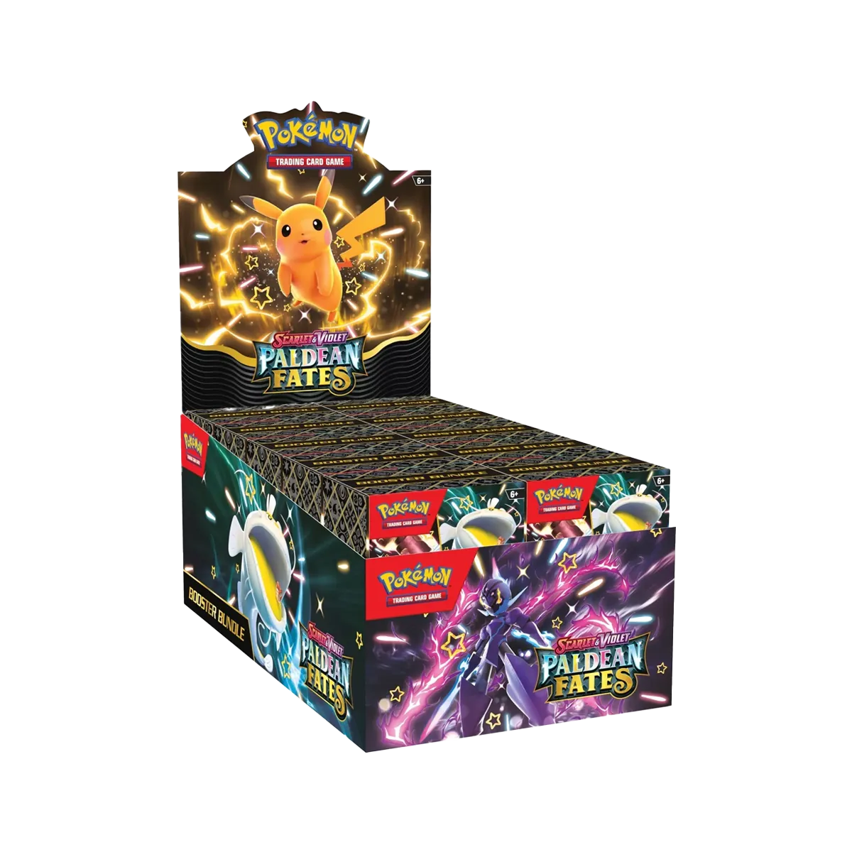 Pokemon Paldean Fates Booster Bundle Display Case (10x boxes)