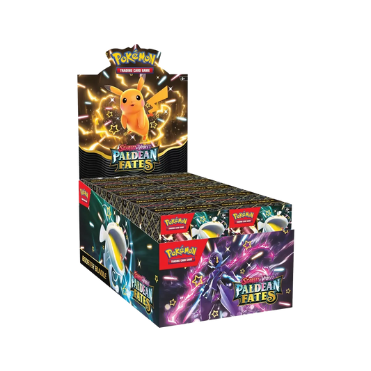Pokemon Paldean Fates Booster Bundle Display Case (10x boxes)