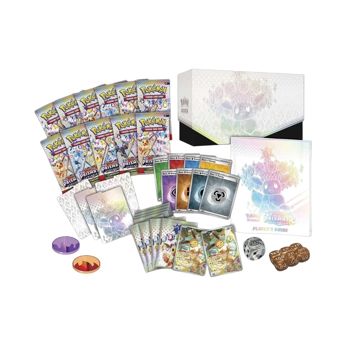 Pokemon TCG: Scarlet & Violet-Prismatic Evolutions Pokémon Center Elite Trainer Box