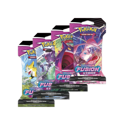 Pokémon TCG: Sword & Shield-Fusion Strike Sleeved Booster Pack (10 Cards)