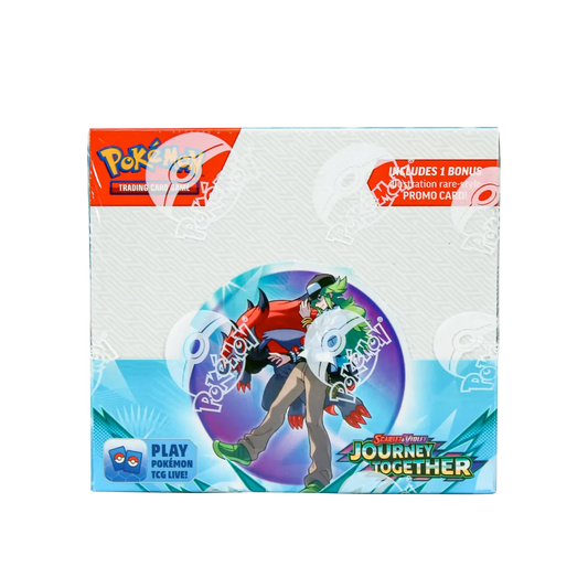 PokemonTCG: Scarlet & Violet - Journey Together Enhanced Booster Box (36 Packs) - Sealed
