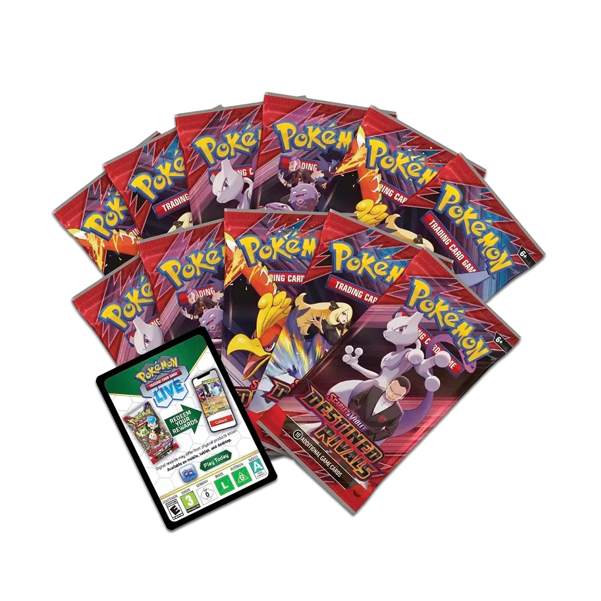 Pokemon TCG: Destined Rivals - Booster Bundle Dubai Poke-Hub Pokemon TCG: Destined Rivals - Booster Bundle Dubai Poke-Hub