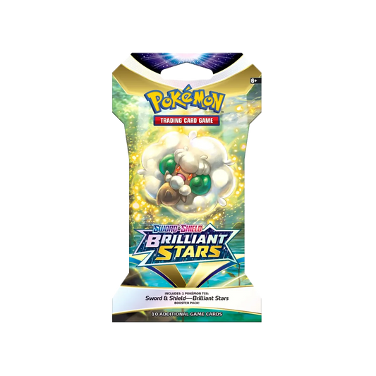 Pokémon TCG: Sword & Shield-Brilliant Stars Sleeved Booster Pack (10 Cards)