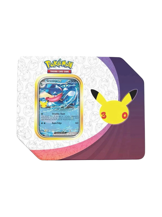 30th Celebration ex Tin [Greninja ex] (Retail Version)