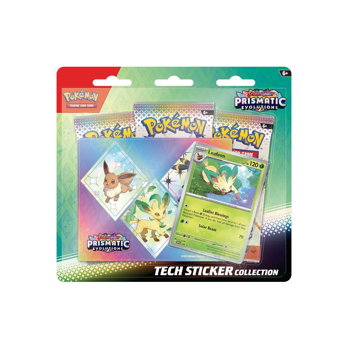Pokémon TCG: Prismatic Evolutions Tech Sticker Collection SV8.5