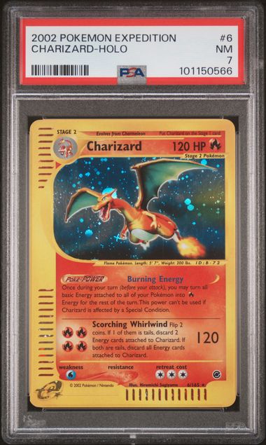2002 POKEMON EXPEDITION CHARIZARD-HOLO