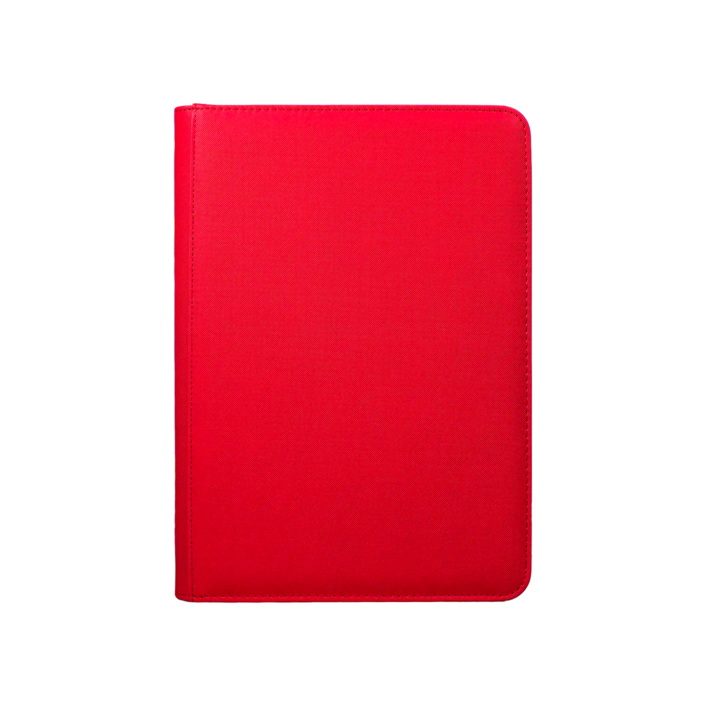 Premium Colored Leather Binder -  9 Pockets